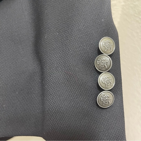 Hart Schaffner Marx 1887 Black Wool Blazer -‎ Size 44R mens - Picture 8 of 8